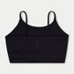 REWEAR Womens Essential Crop Top - Black
