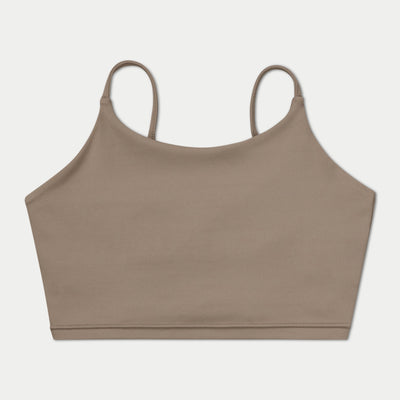 REWEAR Essential Crop Top - Marsh Grey