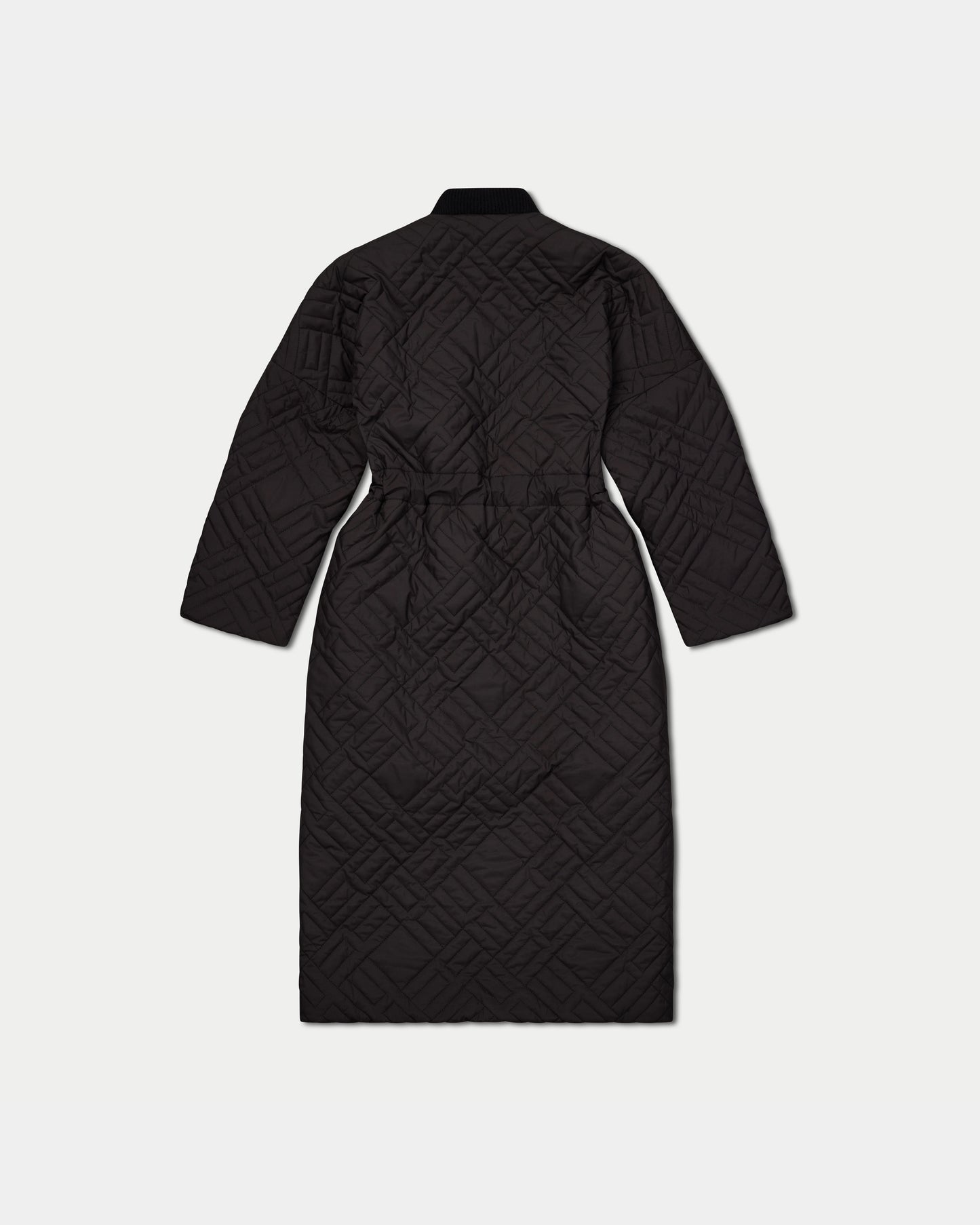 Womens Longline Puffer Jacket