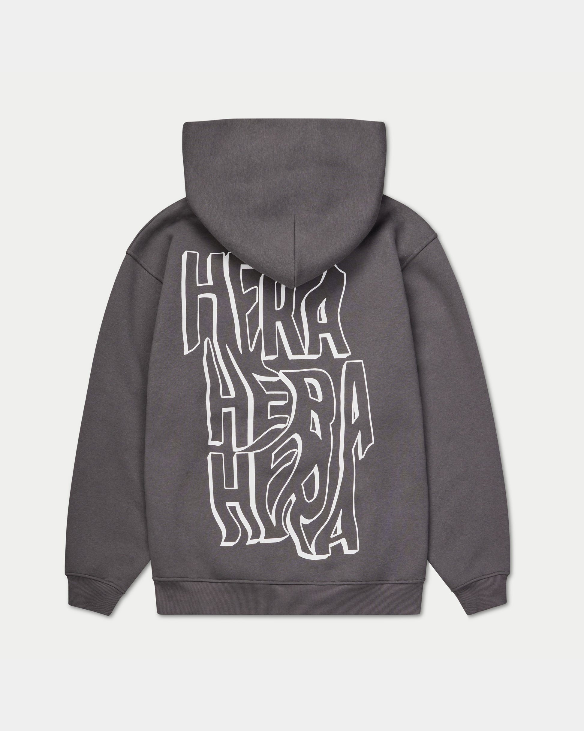 Mens Graffiti Oversized Hoodie - Main Image