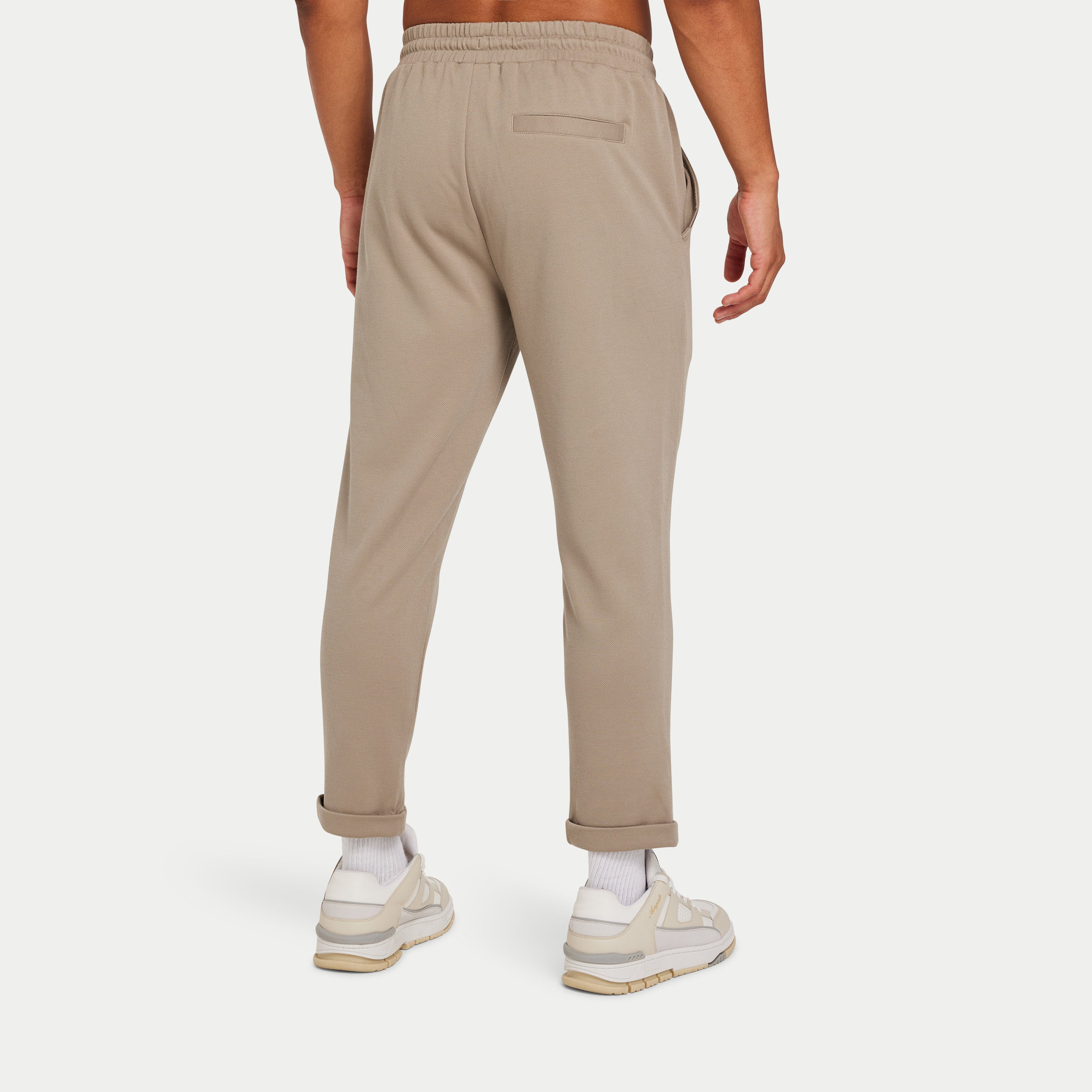 Olive Green Tapered Jogger Chinos Hockey Pants with Cuffs – GONGSHOW Canada