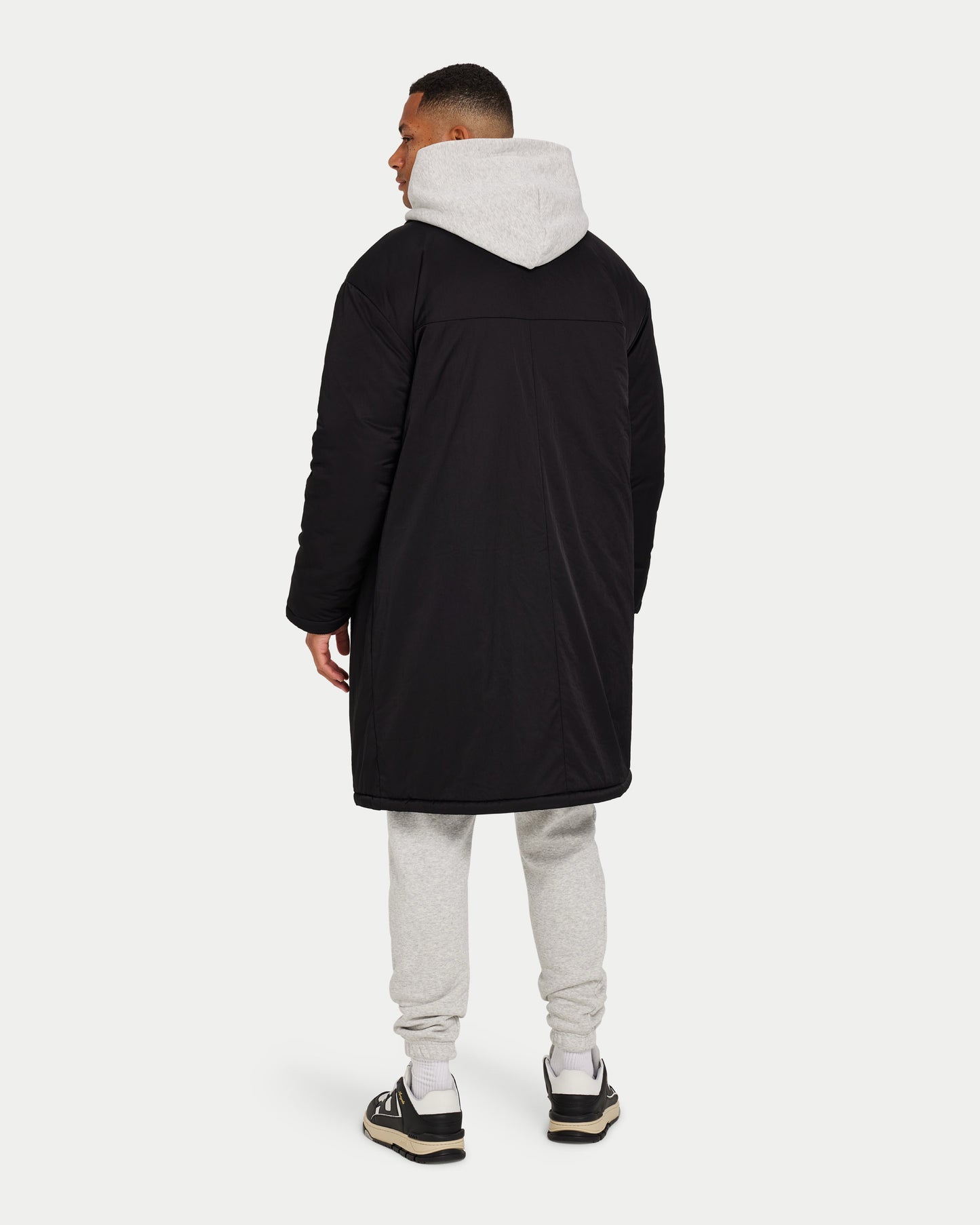 سترة رجالي طبقة باركا - أسود