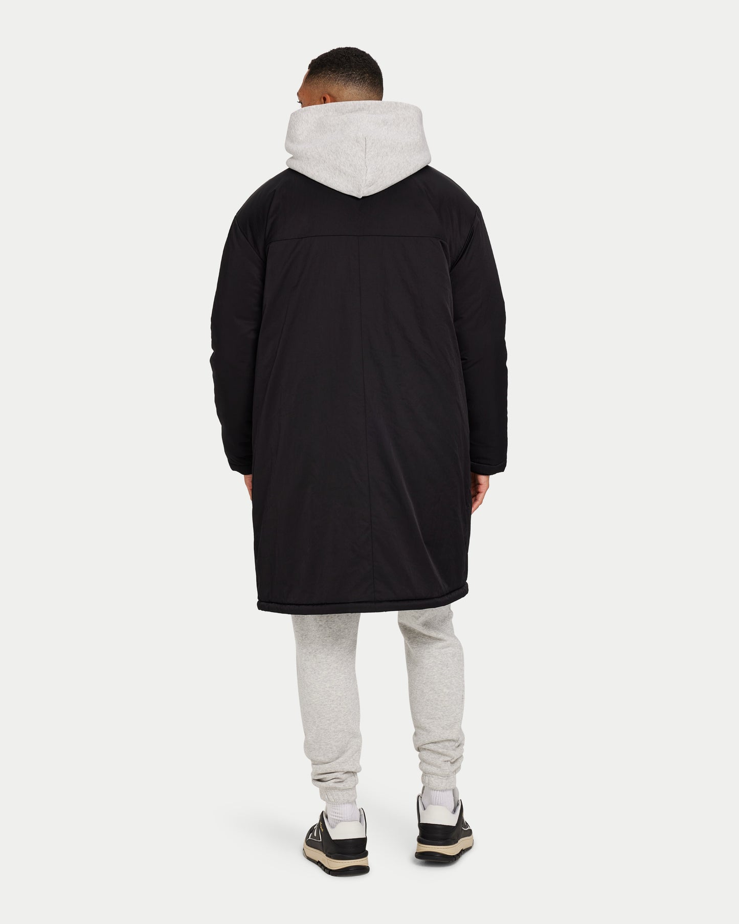 سترة رجالي طبقة باركا - أسود