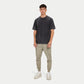 Mens Washed Utility Cargo Pant - Grey Green