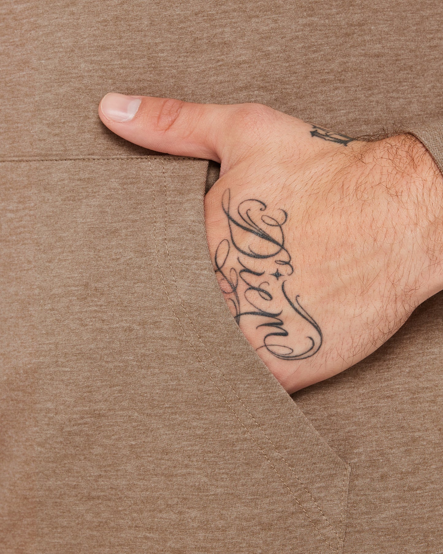 Mens Focus Lightweight Slim Fit Hoodie