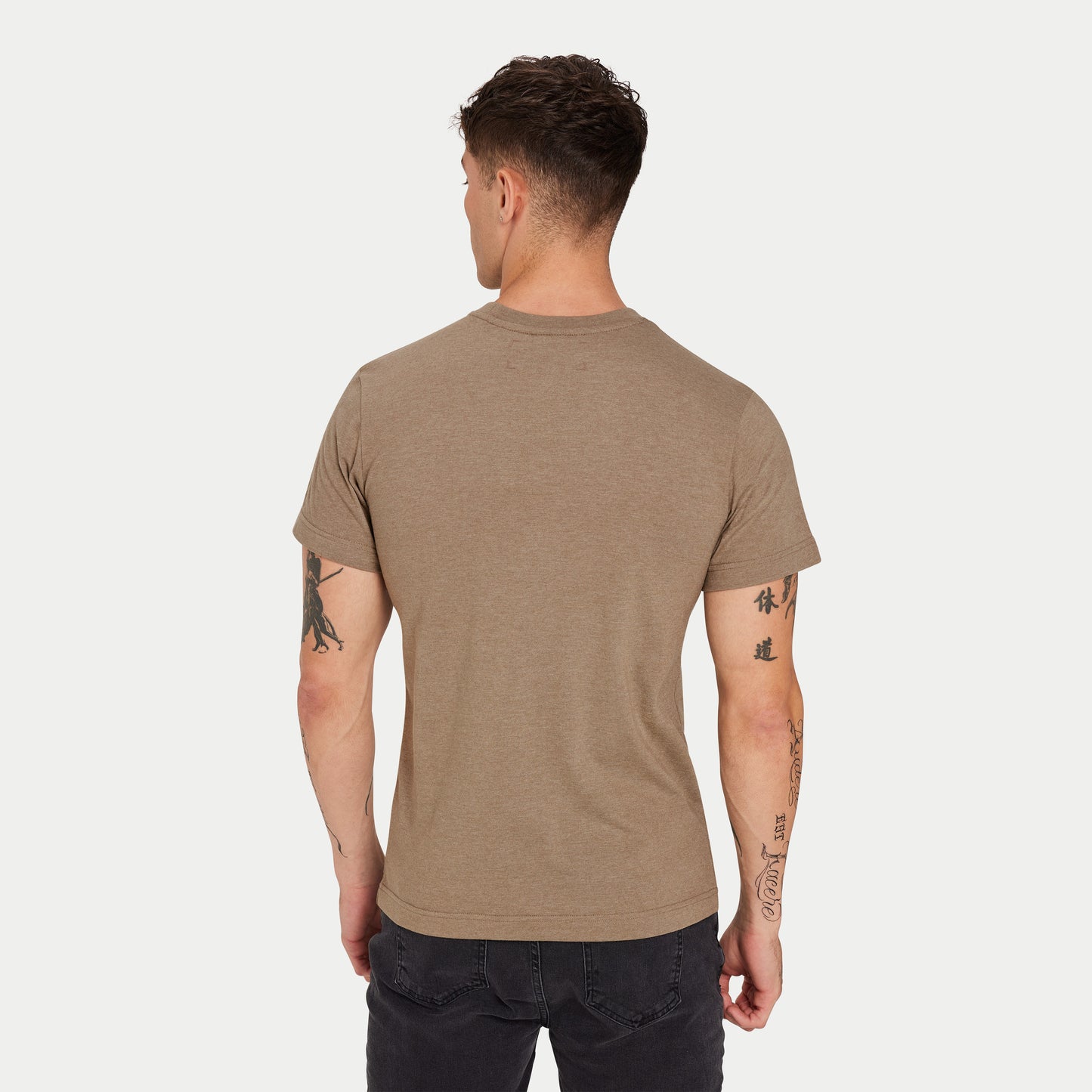 Mens Focus Regular Fit T-Shirt - Marsh Grey