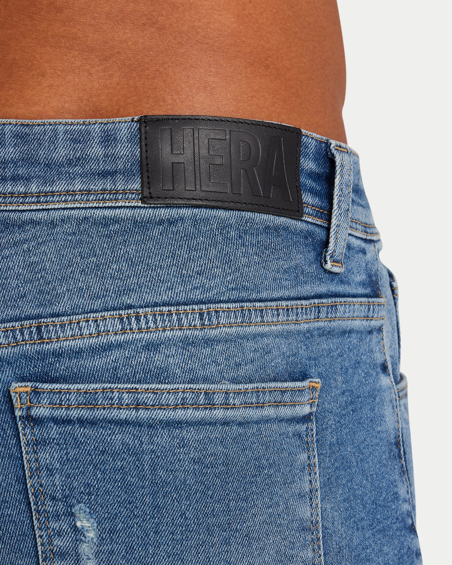 Mens Distressed Slim Fit Jean