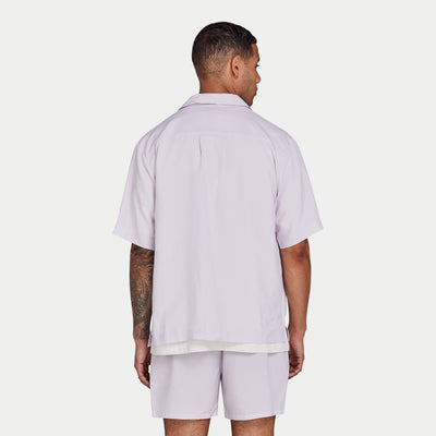 REWEAR Seersucker Shirt - Spring Lilac
