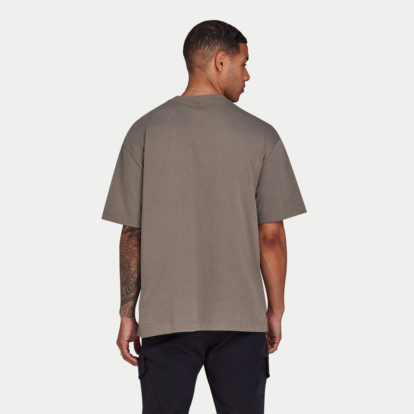 Men's Blank Oversized T-Shirt - Marsh Grey