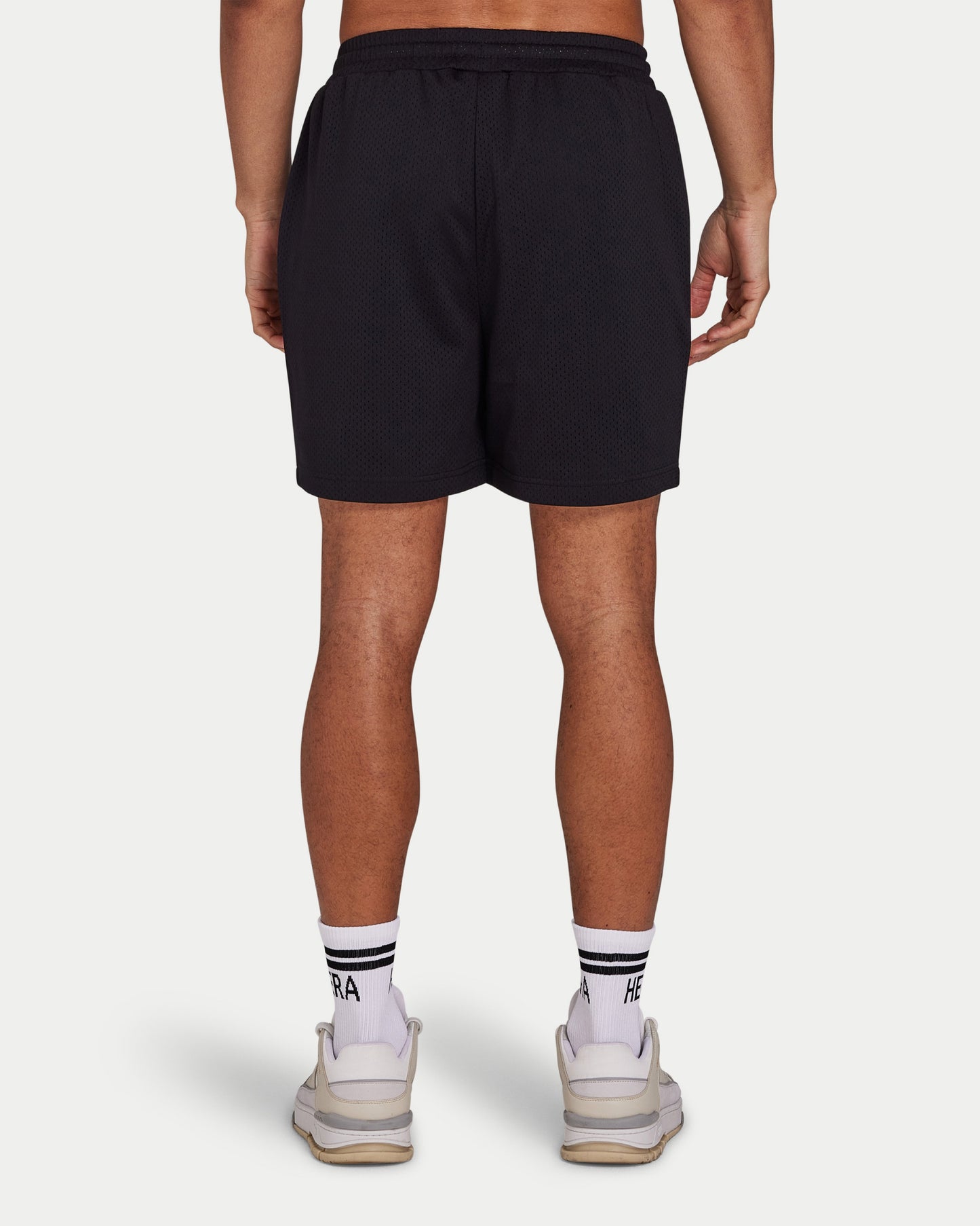 شورت شبكي رجالي - أسود 