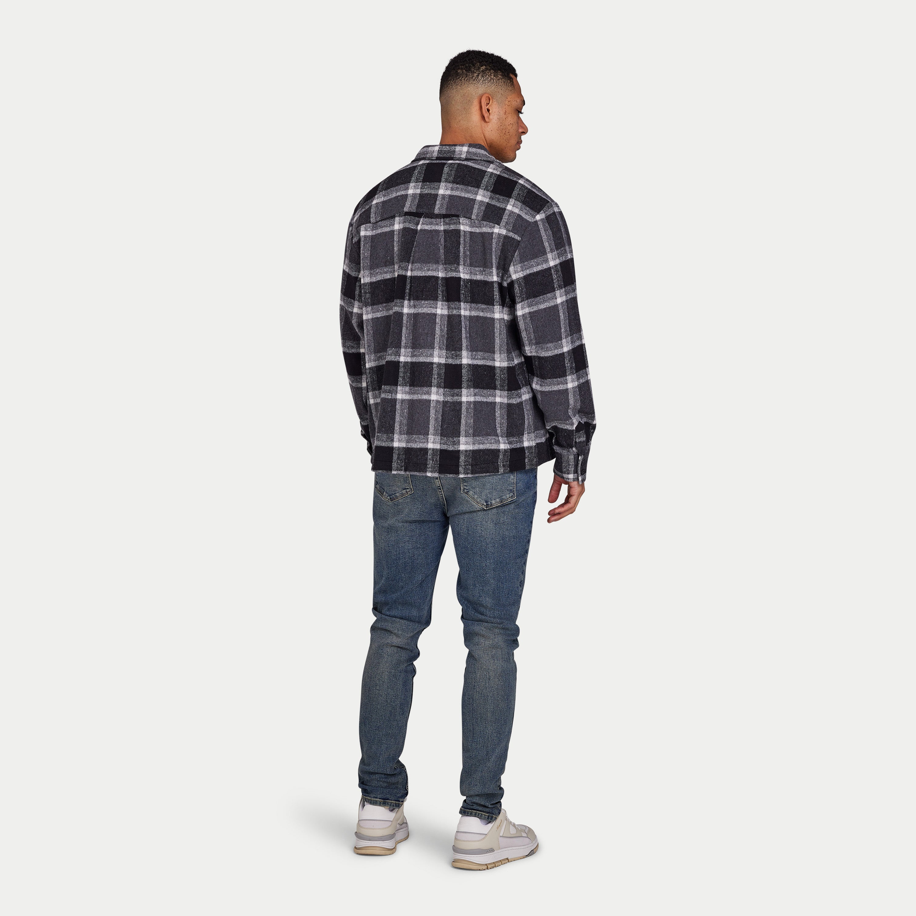 Men's Shirts | Checked Overshirt | HERA Clothing