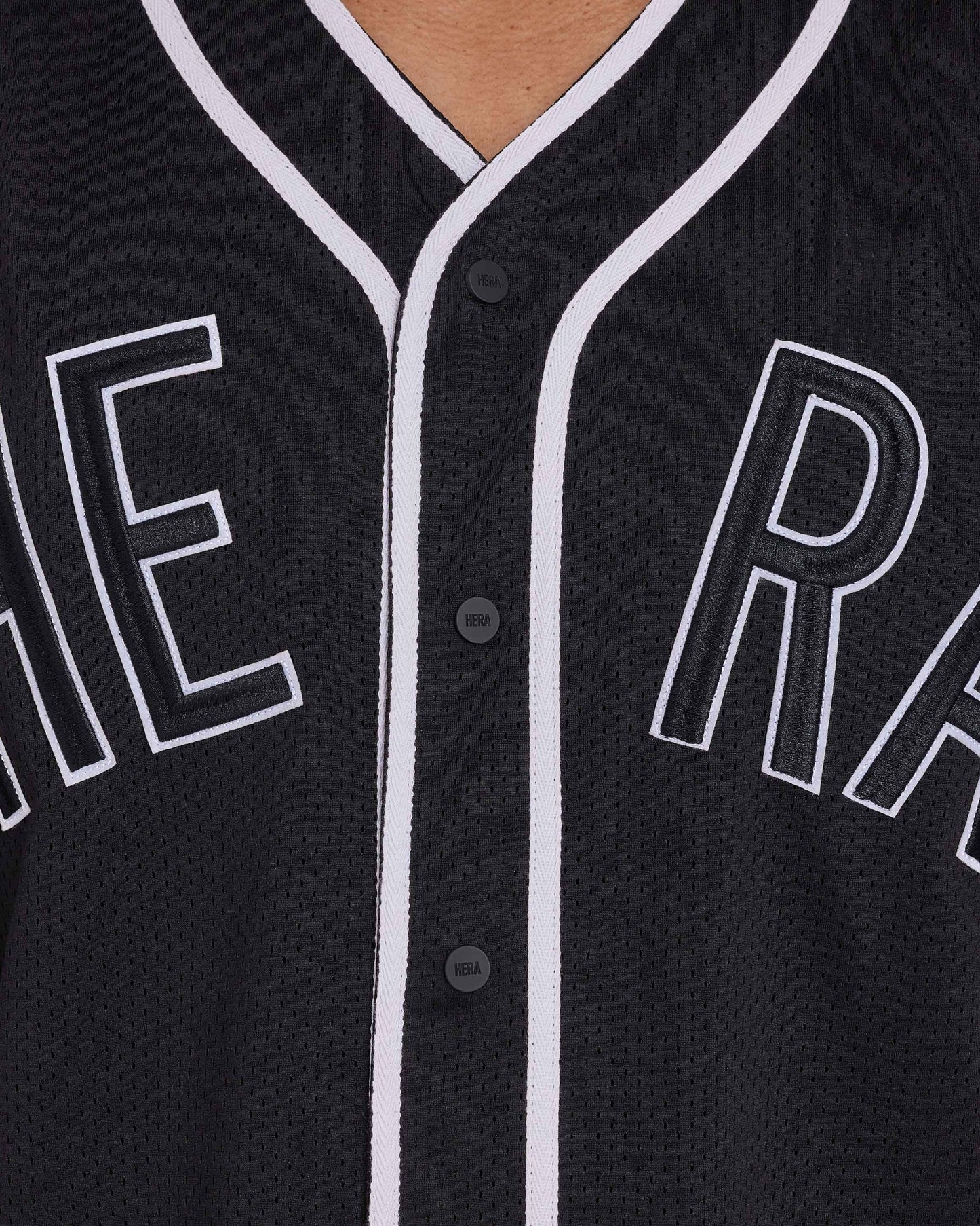 جيرسي شبكي رجالي - أسود 