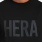 Mens Label Regular Fit T-Shirt - Black