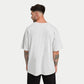 Mens Focus Oversized T-Shirt - Grey Marl