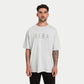 Mens Focus Oversized T-Shirt - Grey Marl