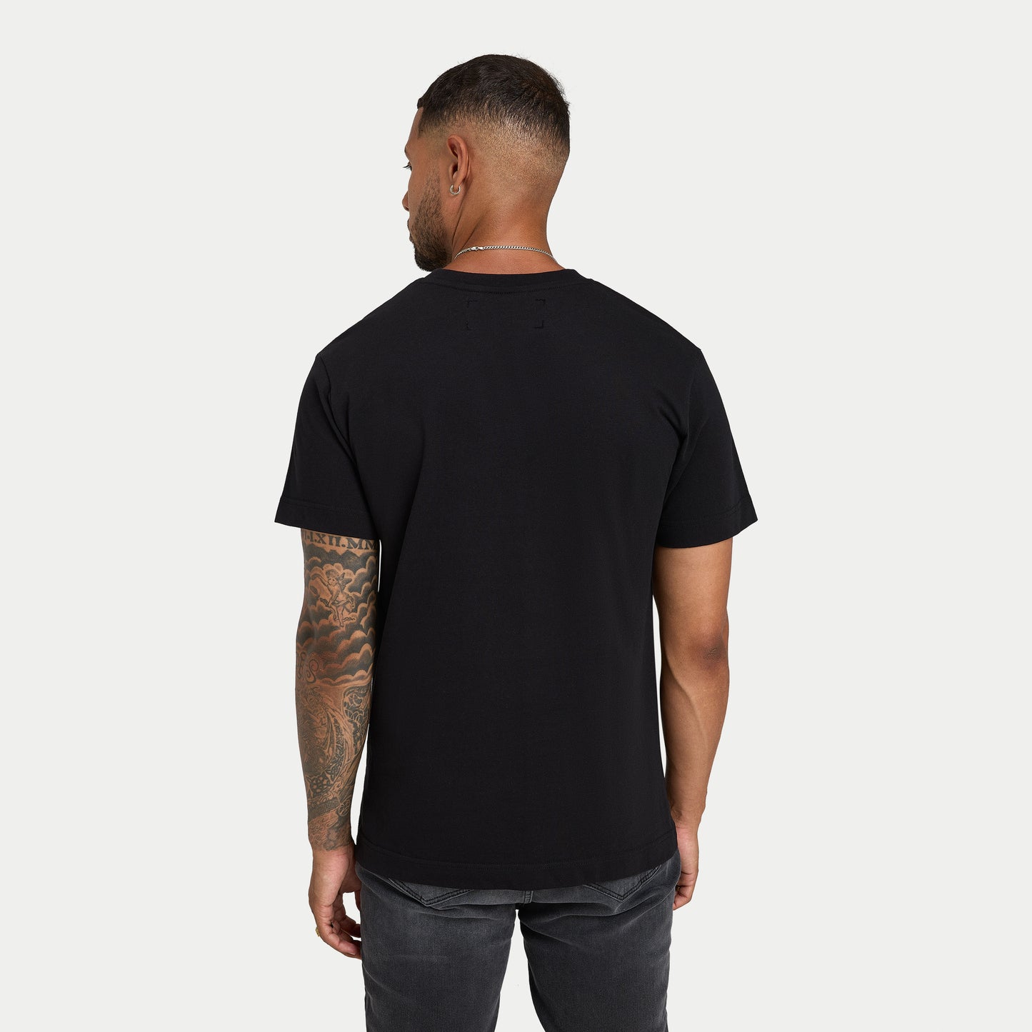 Mens Focus Regular Fit T-Shirt - Black