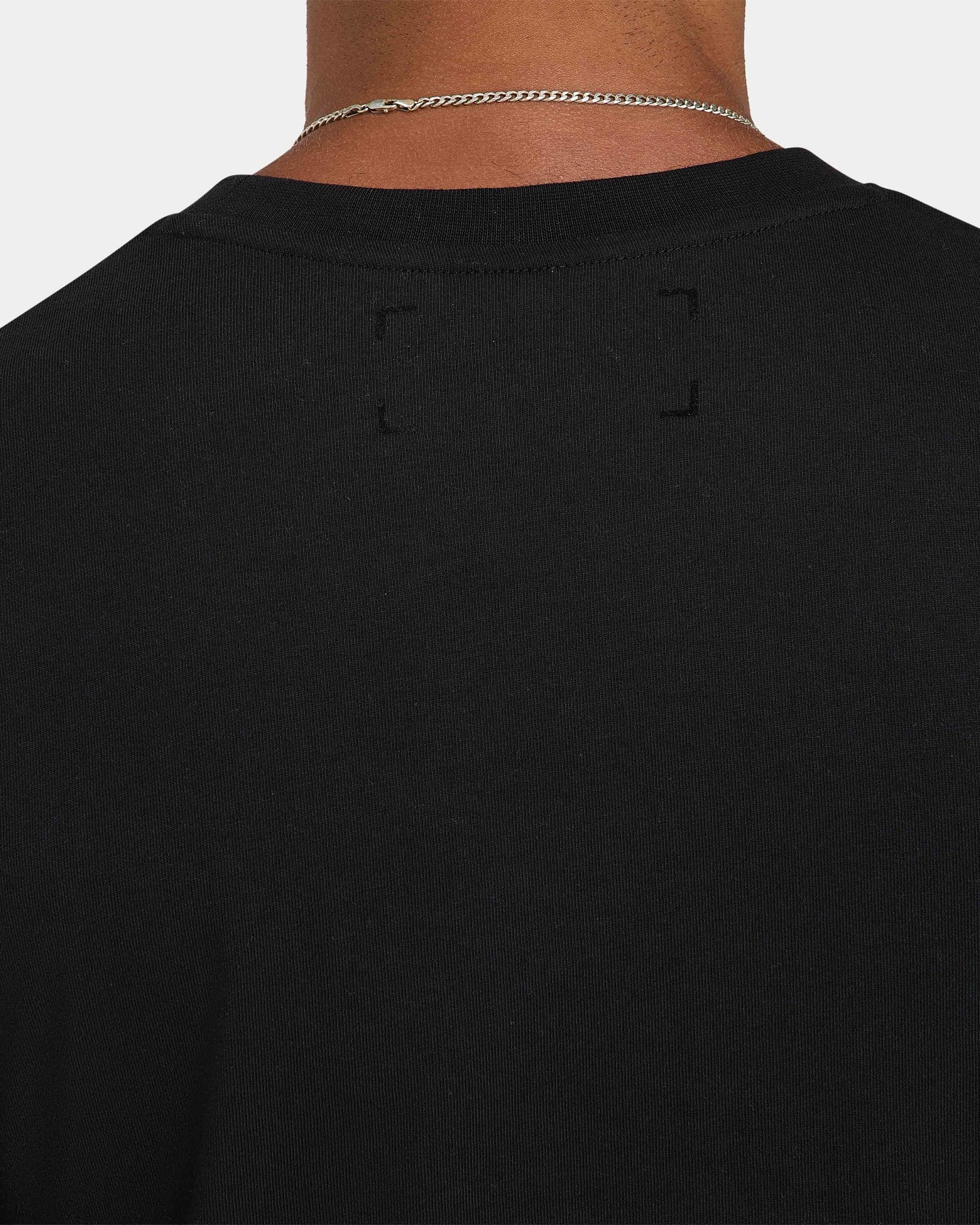 تيشيرت رجالي Focus بقصة عادية - أسود