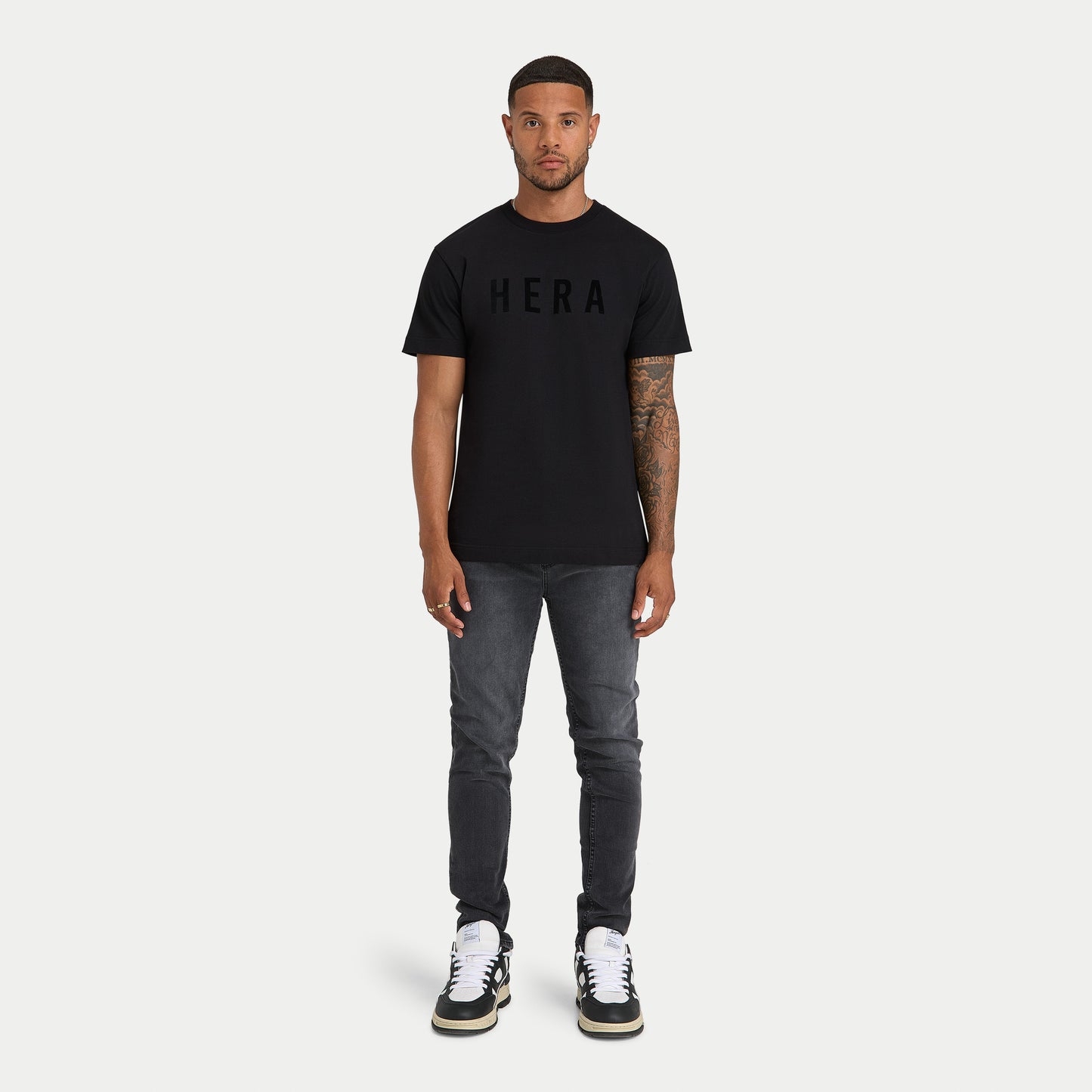 Mens Focus Regular Fit T-Shirt - Black