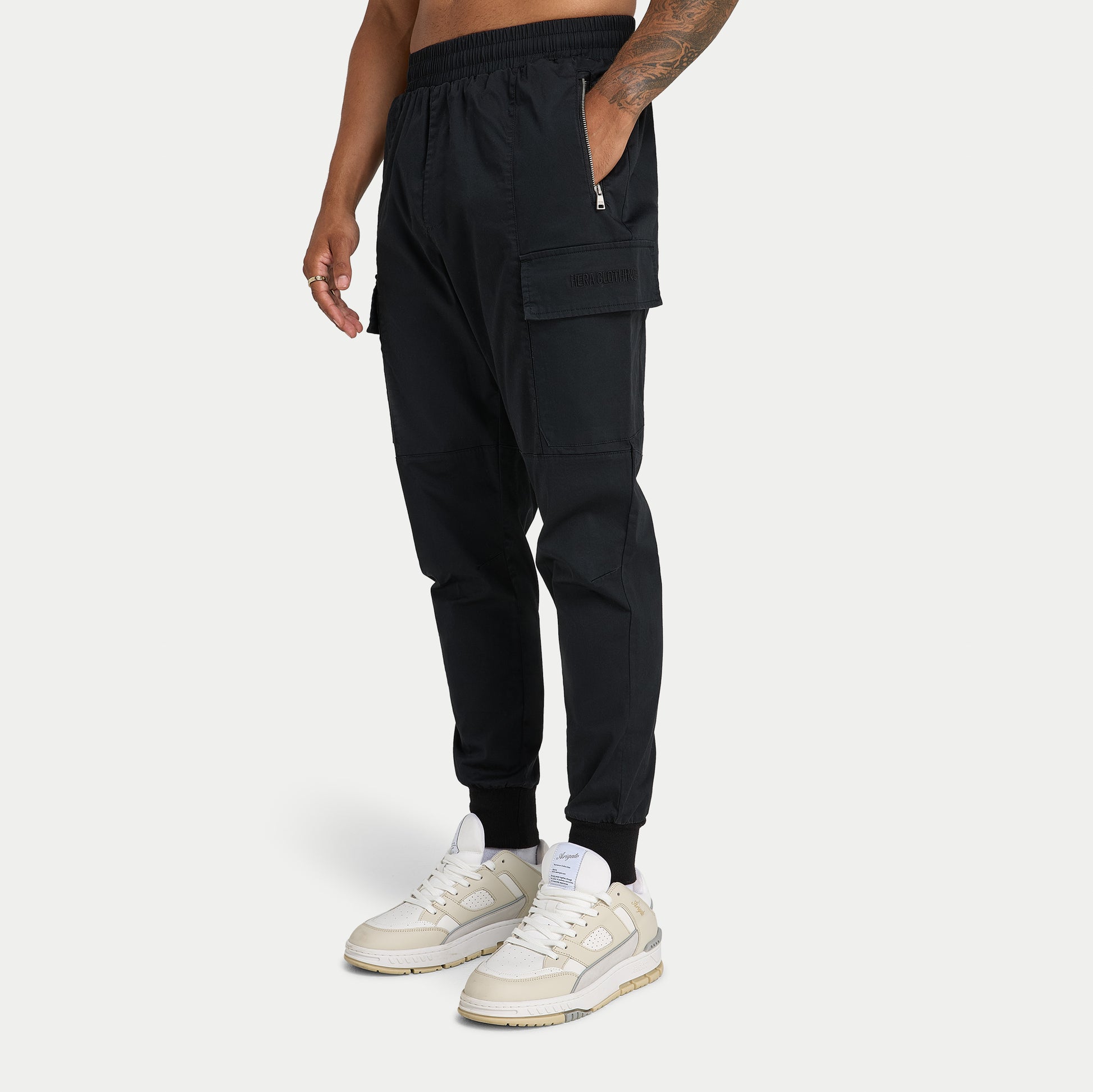 Mens Washed Utility Cargo Pant - Main Image