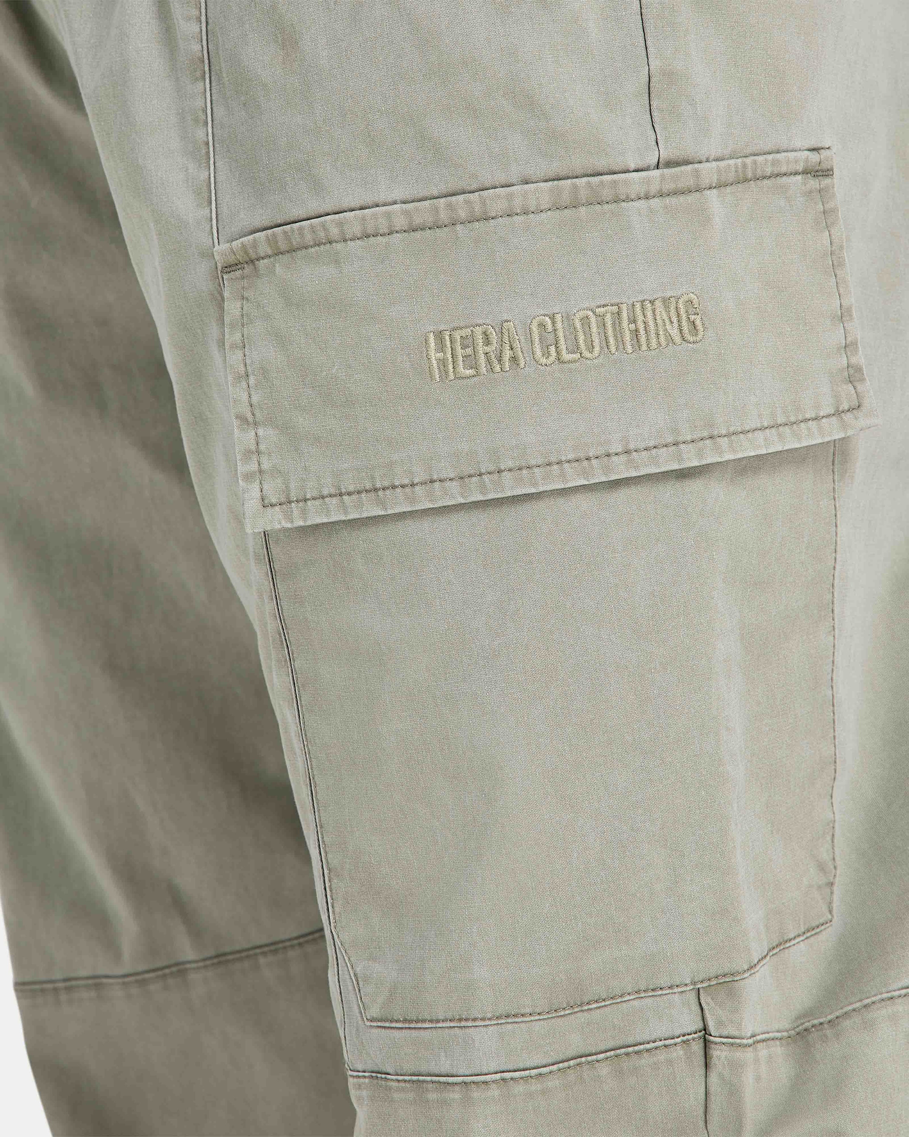 Mens Utility Cargo Pant - Grey Green | HERA Clothing
