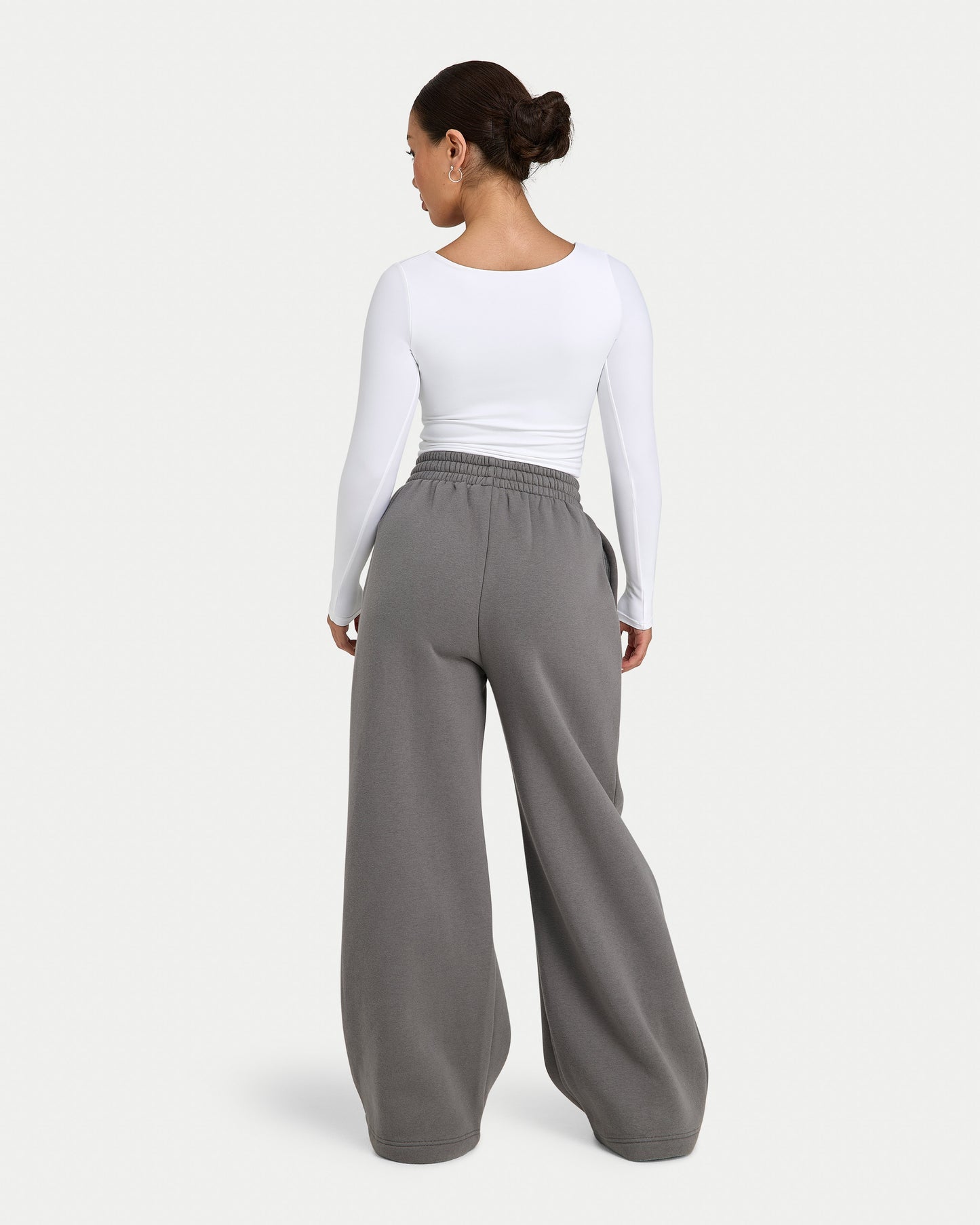 Womens Collective Wide Leg Sweatpant