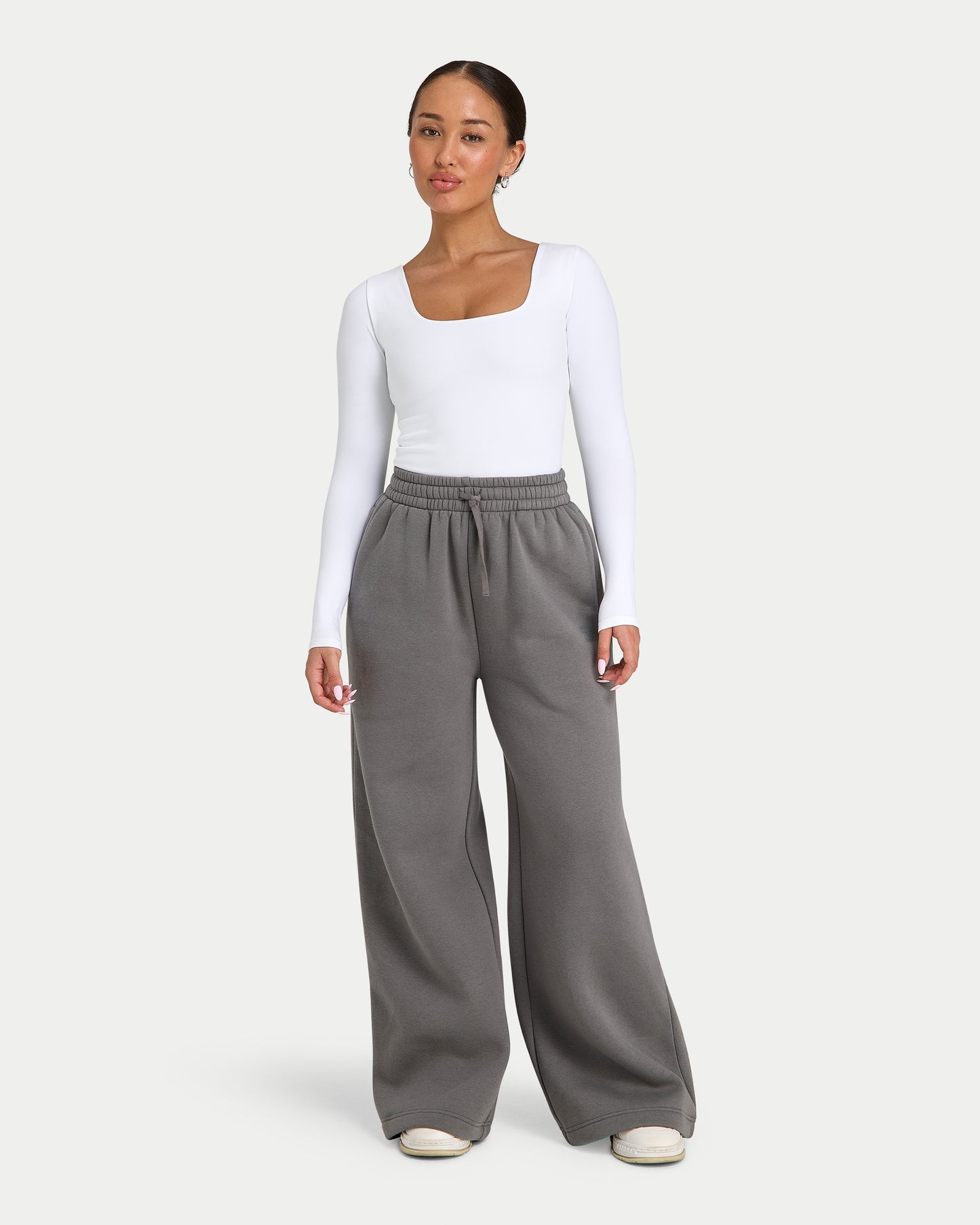 Womens Collective Wide Leg Sweatpant