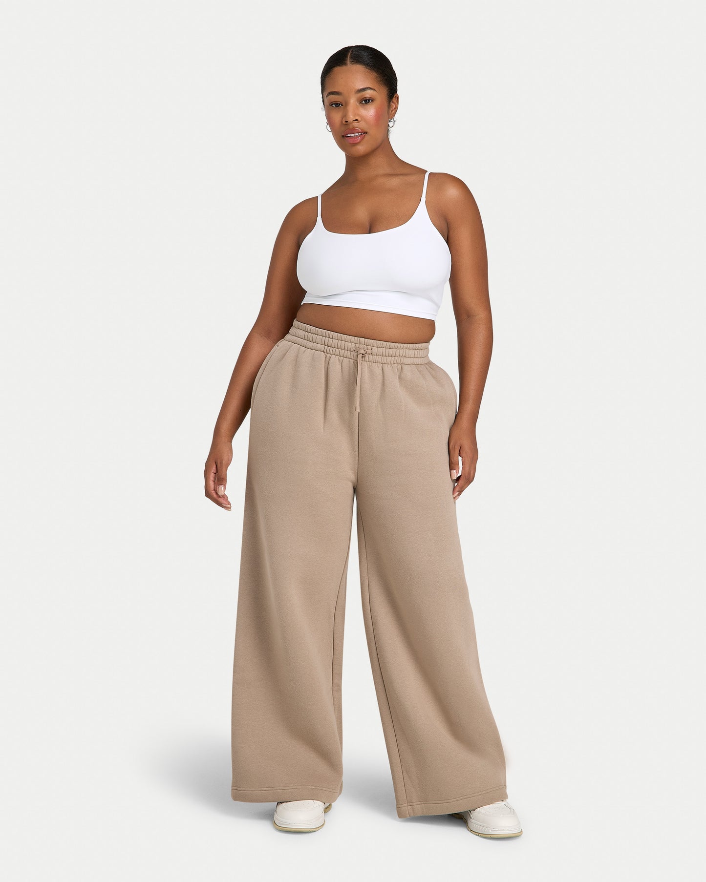 Womens Collective Wide Leg Sweatpant