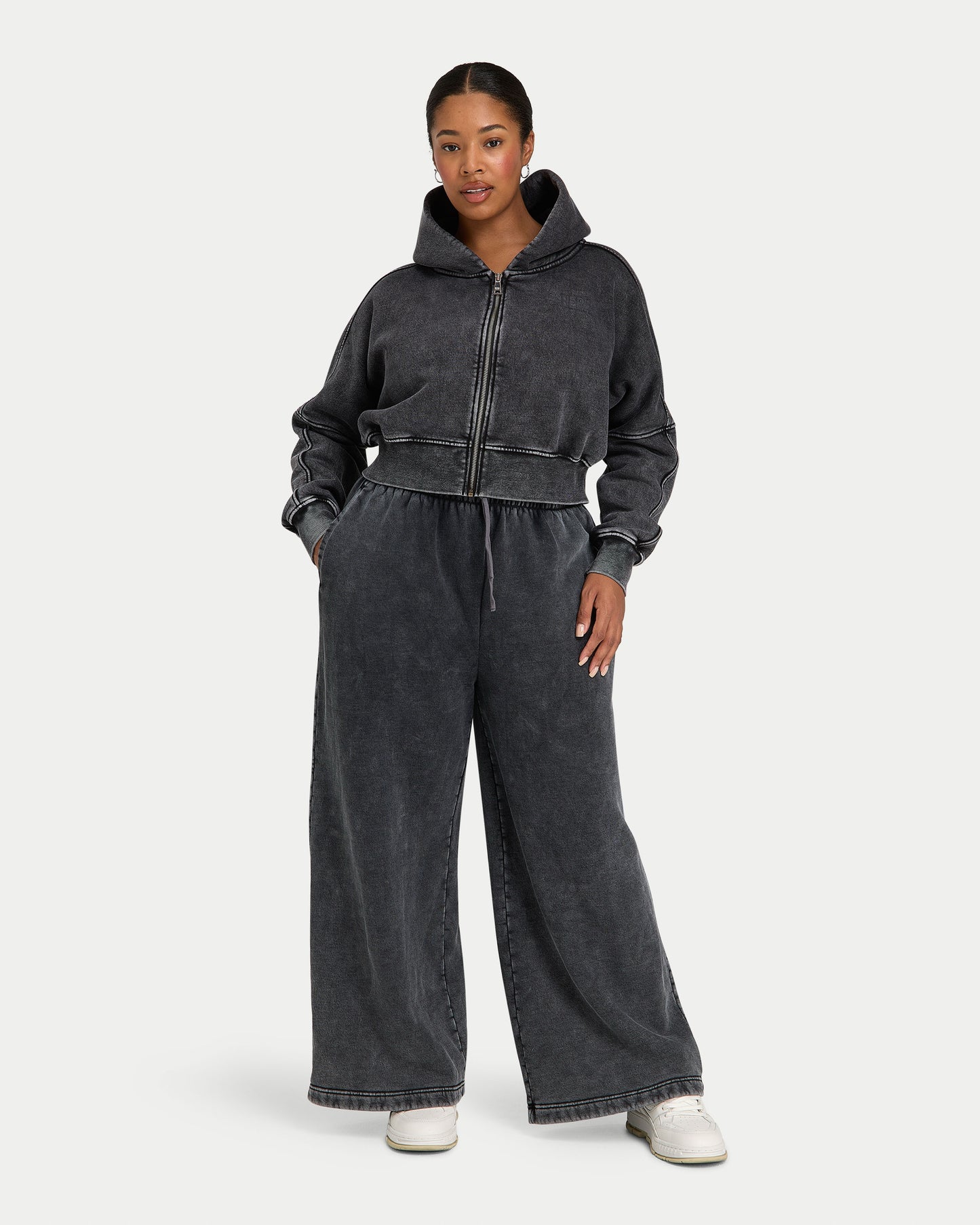 Womens Collective Wide Leg Sweatpant