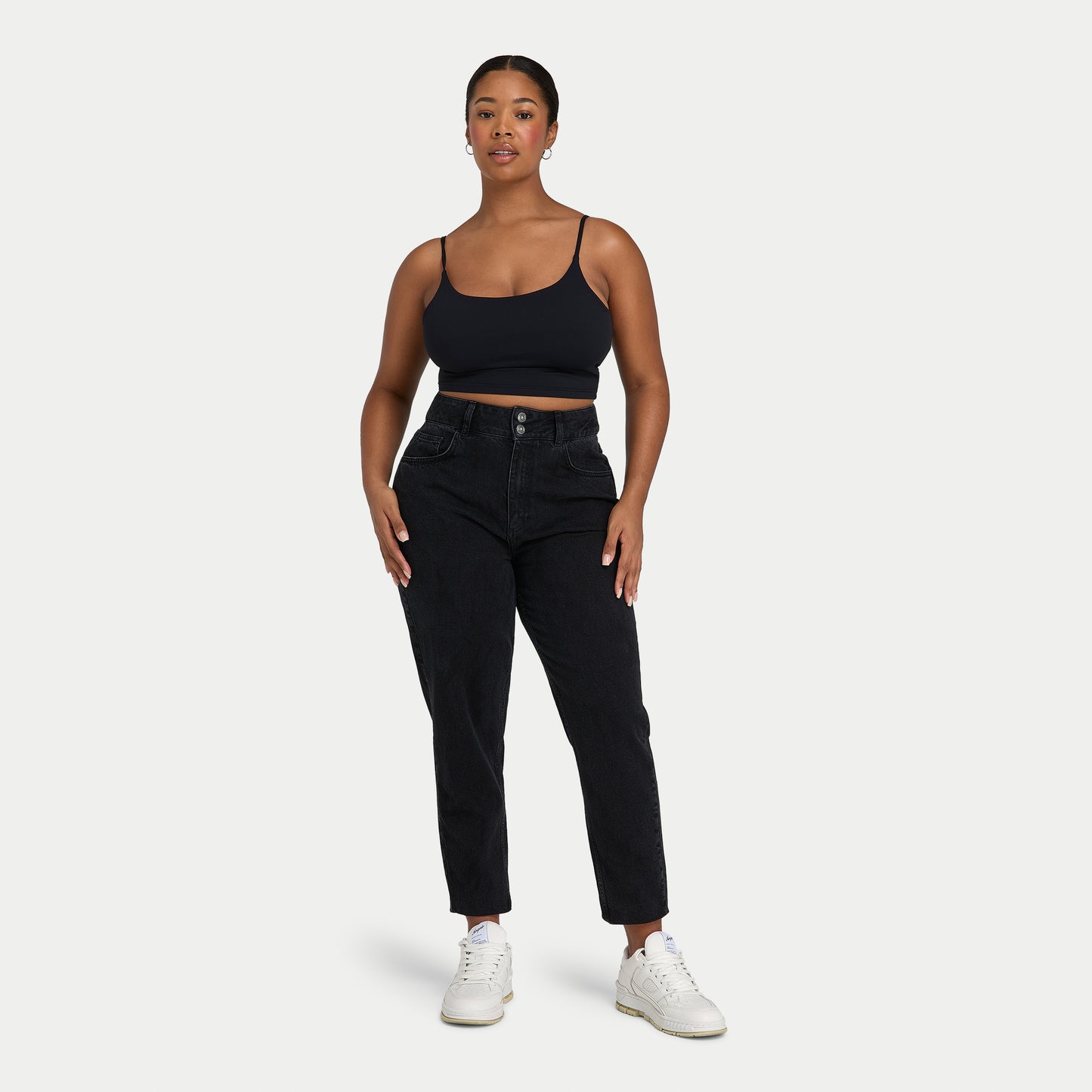 Womens Mom Jean - Black