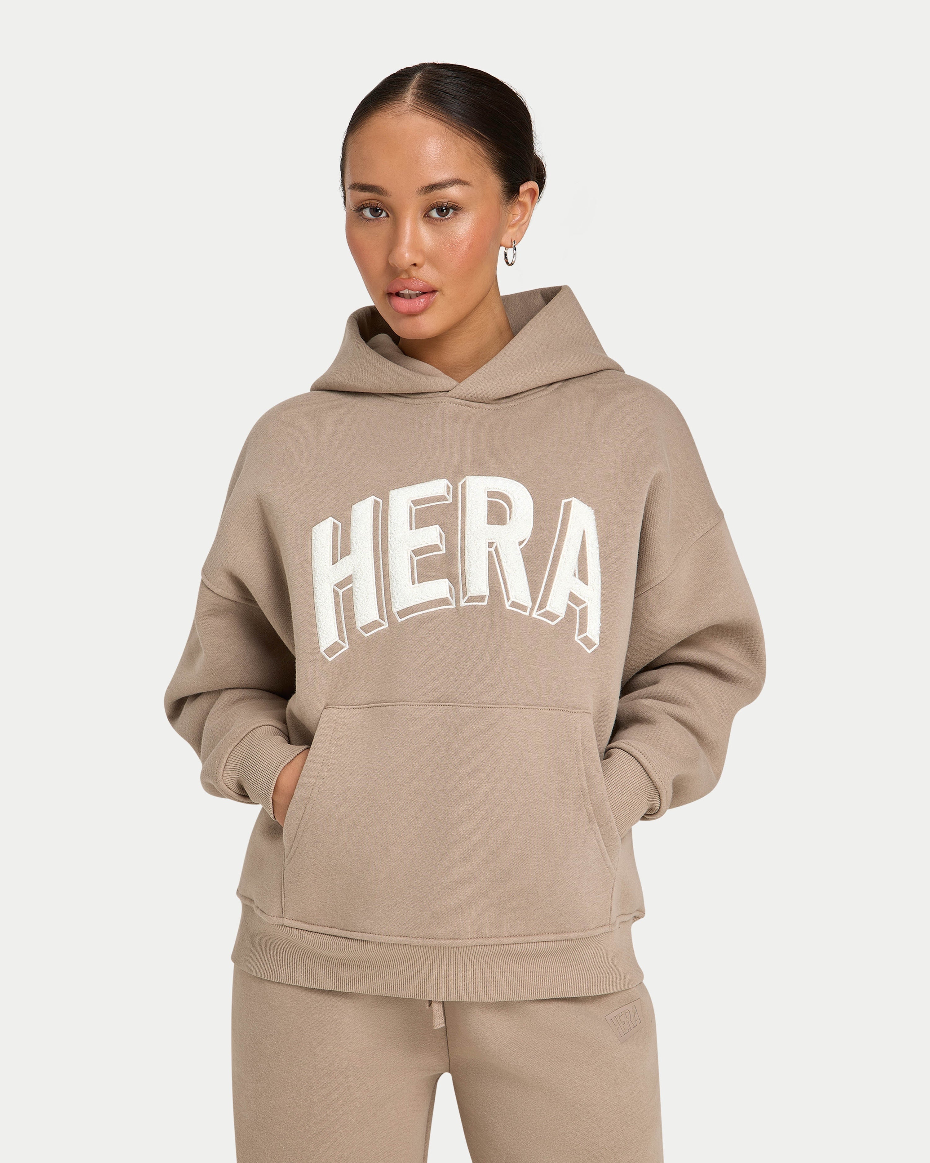 8YARDS Women's MOKU BIG HOODIE 杢ベージュ L 8YARDS | MOKU BIG HOODIE