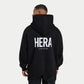 Mens Staple Oversized Hoodie - Black