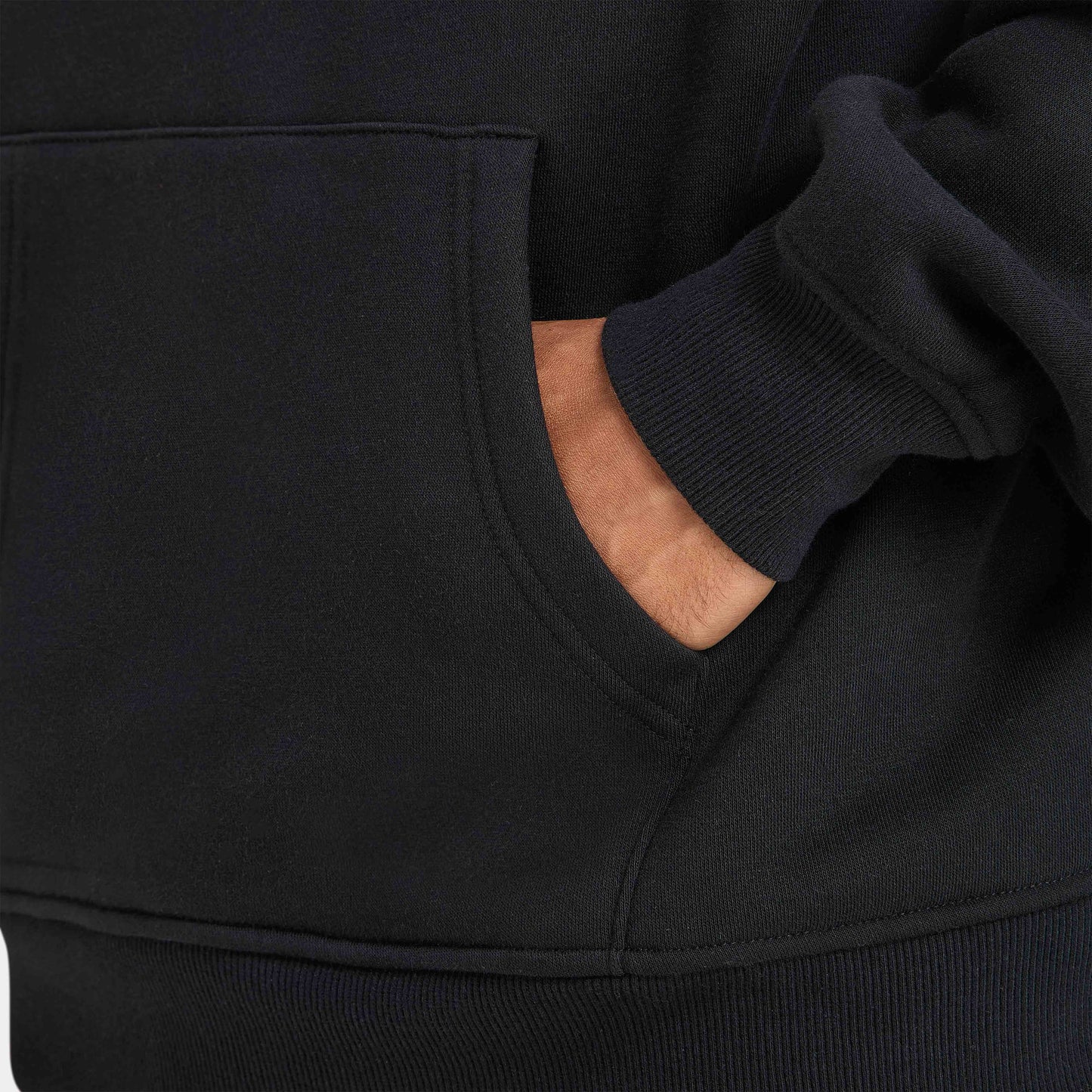 Mens Staple Oversized Hoodie - Black