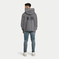 Mens Staple Oversized Hoodie - Charcoal Grey