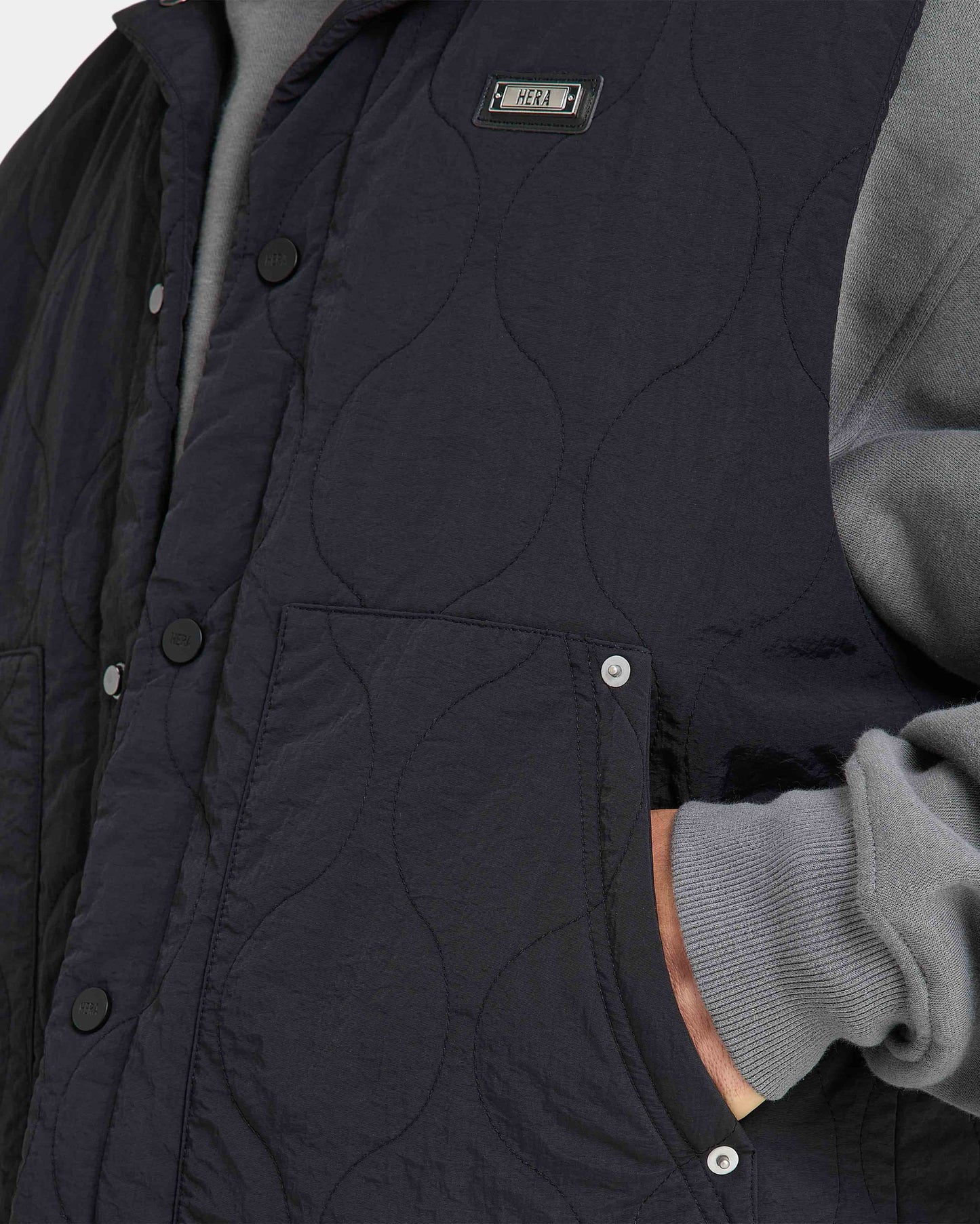 Mens Quilted Utility Gilet