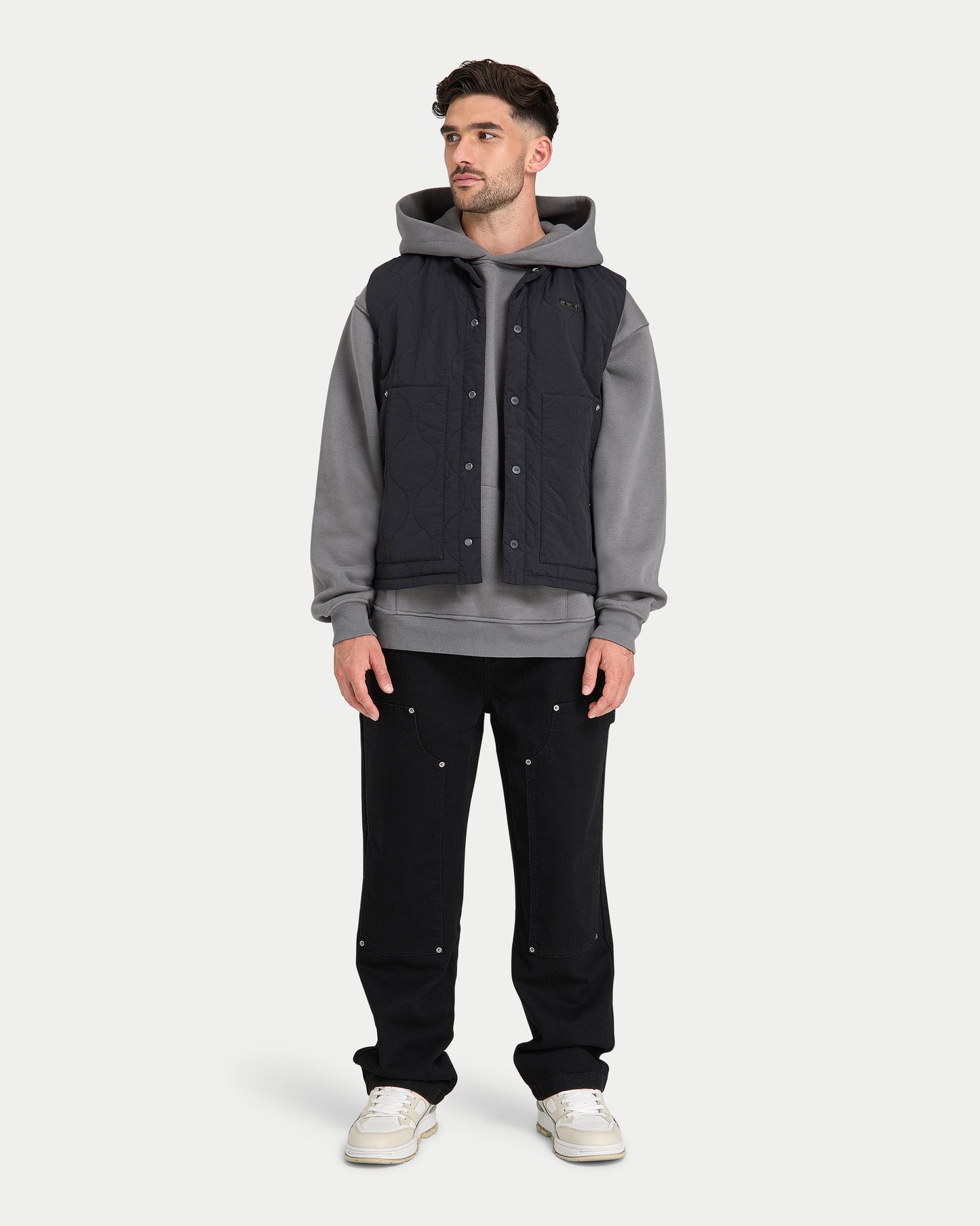 Mens Quilted Utility Gilet