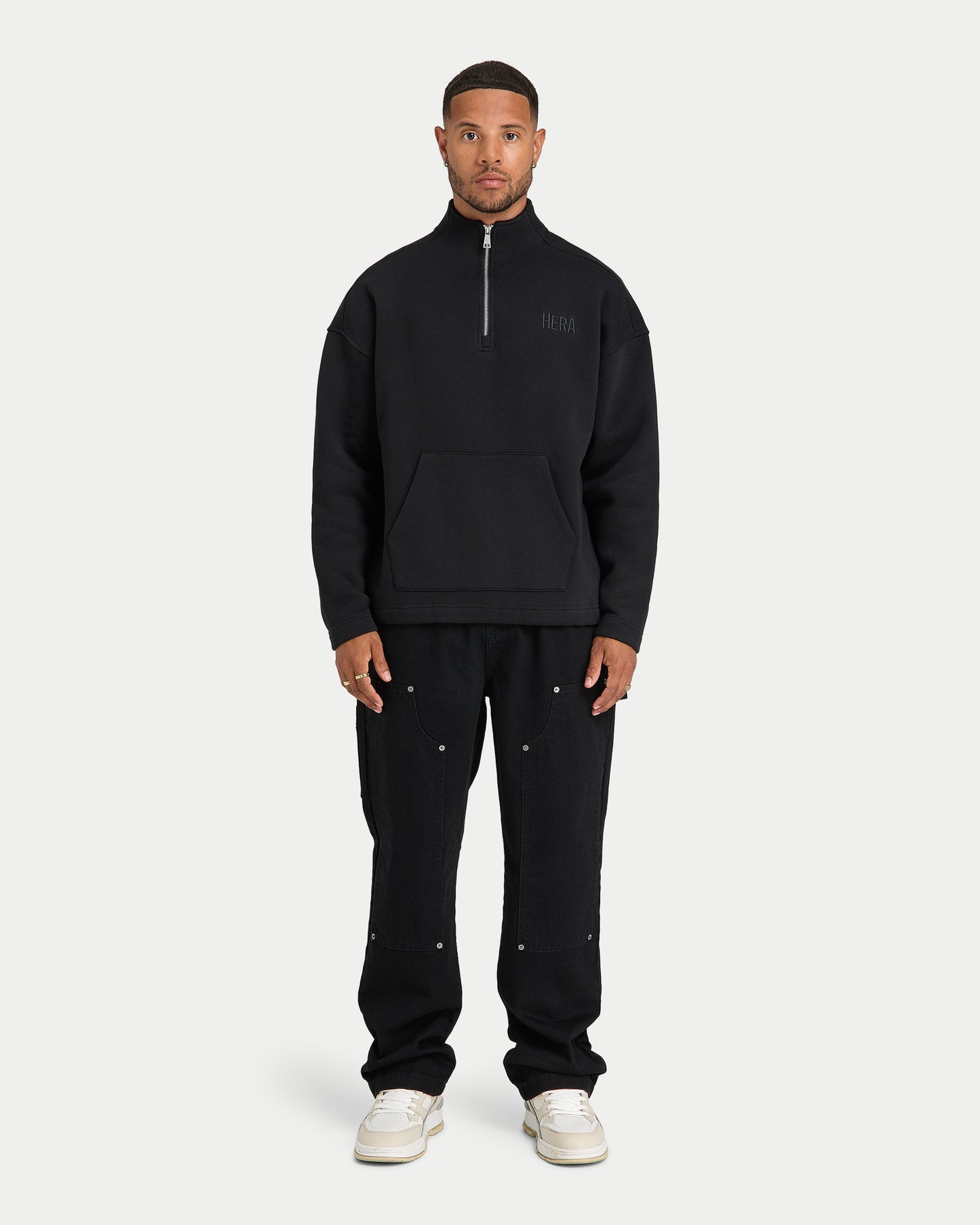 Mens ¼ Zip Sweatshirt