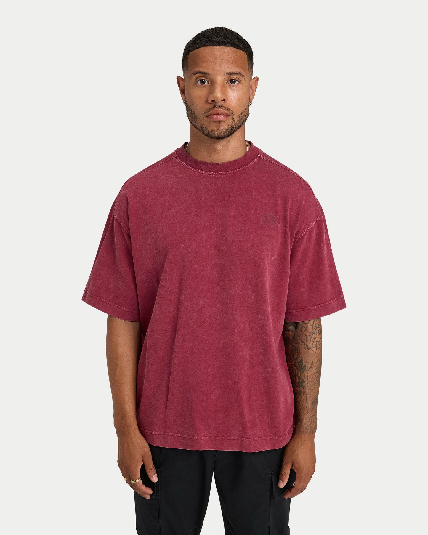 REWEAR Mens Washed Oversized T-Shirt