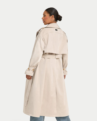 REWEAR Womens Oversized Trench Coat