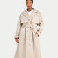 Womens Oversized Trench Coat