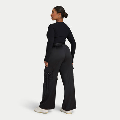 REWEAR Womens Invisible Zip Long Sleeve Body