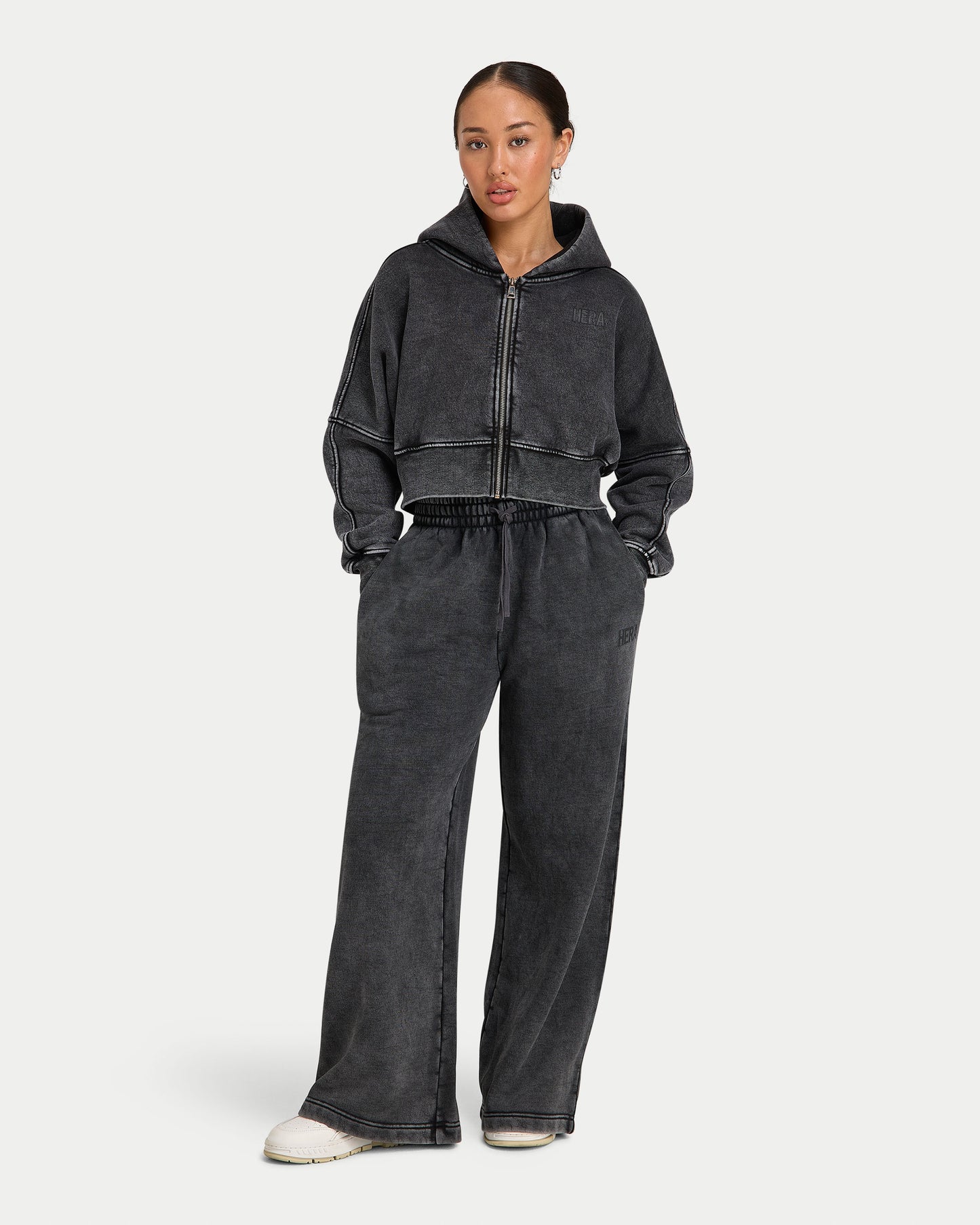 Womens Collective Wide Leg Sweatpant