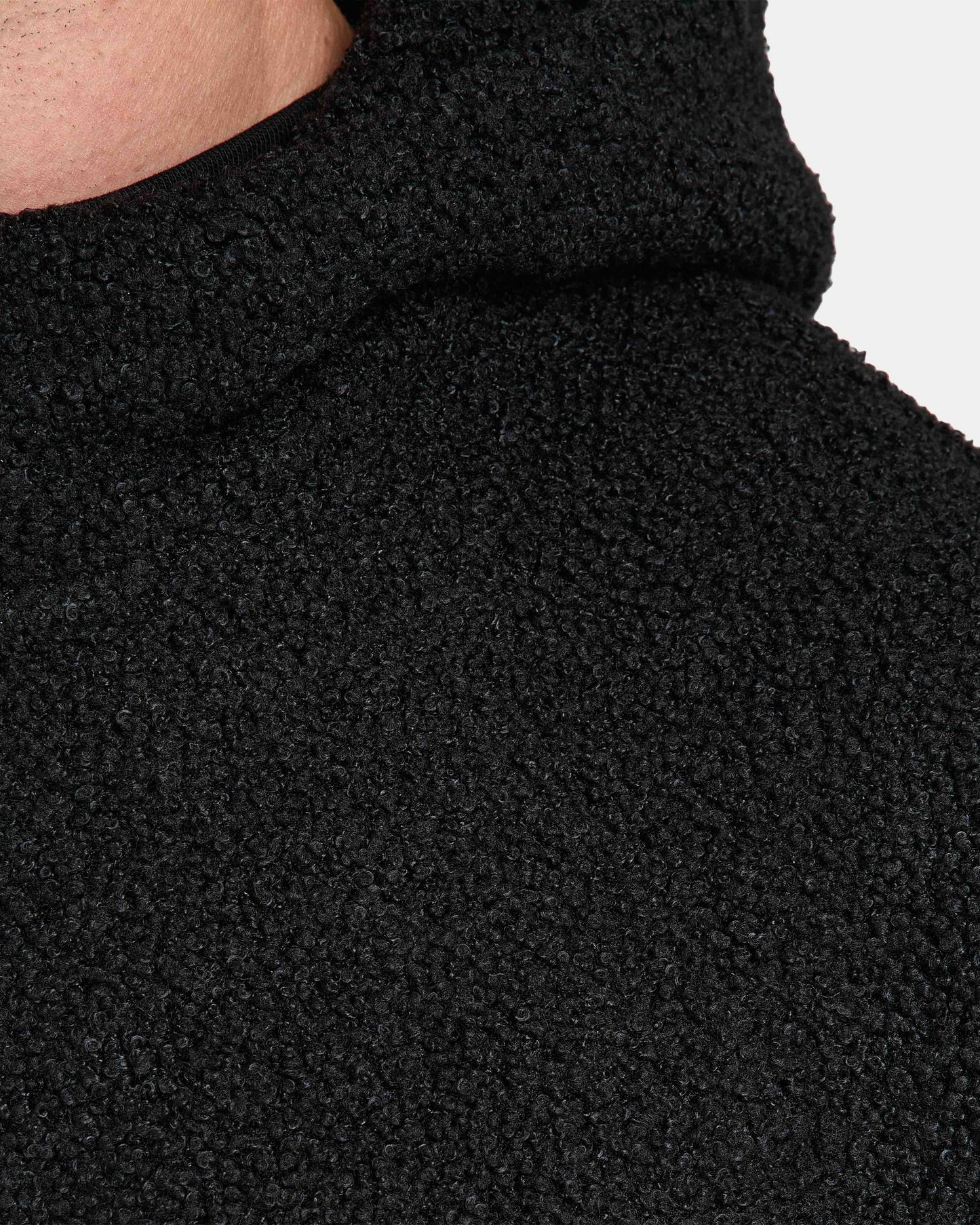 Mens 365 Borg ¼ Zip Hoodie