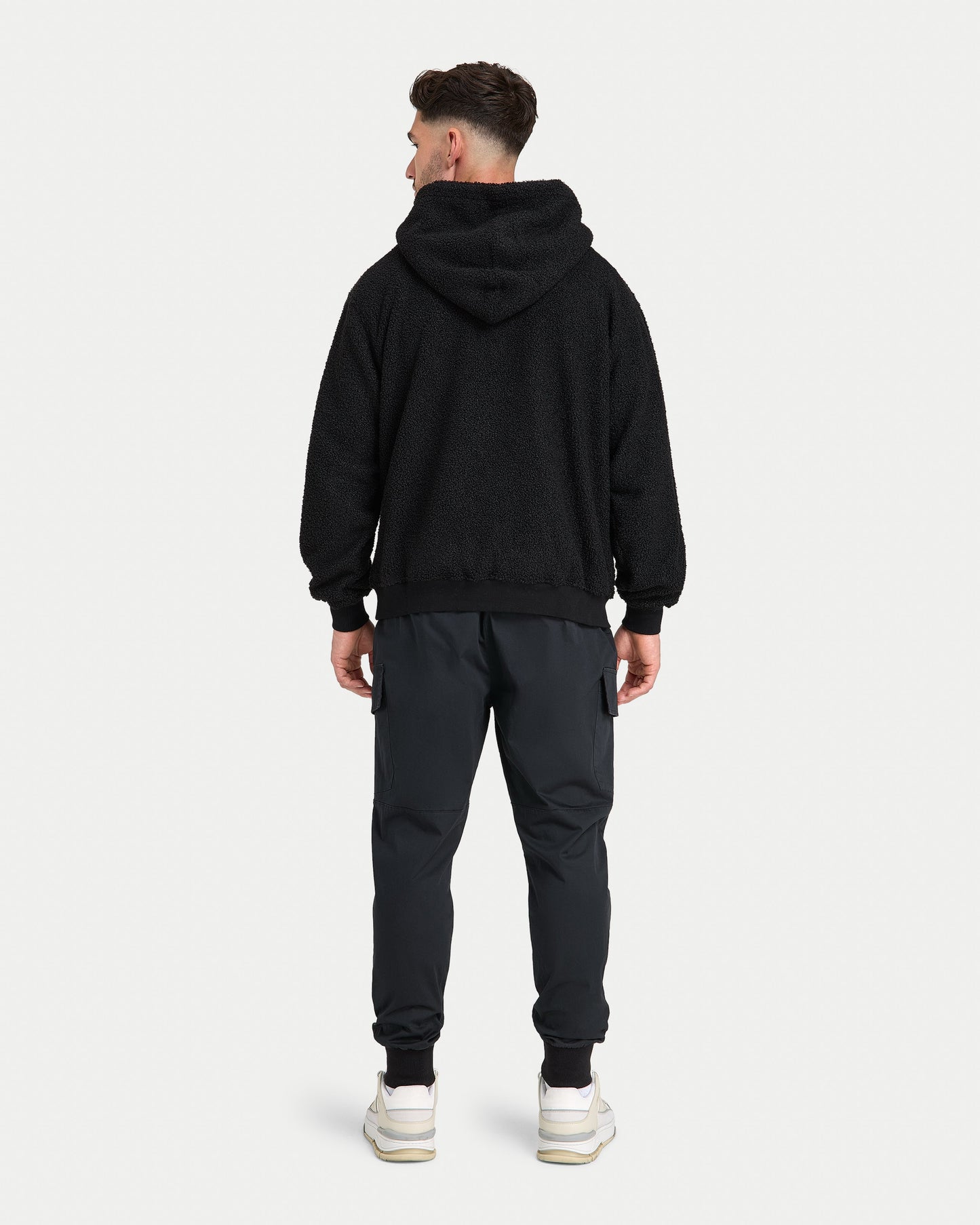 Mens 365 Borg ¼ Zip Hoodie