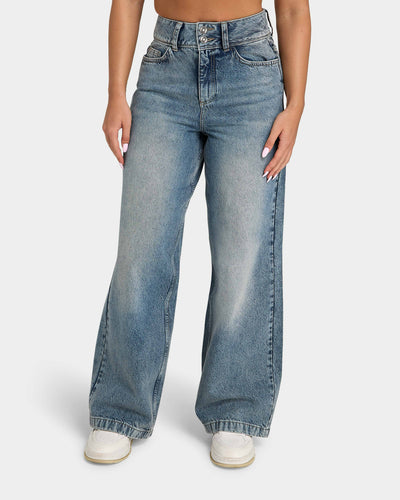 REWEAR Womens Wide Leg Jean
