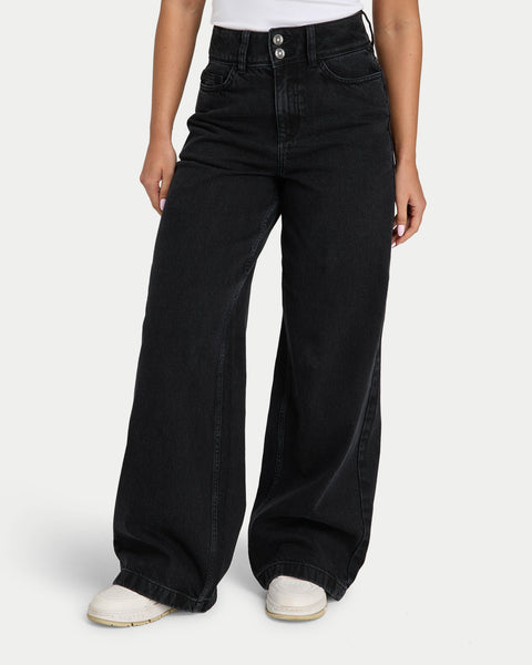 REWEAR Womens Wide Leg Jean