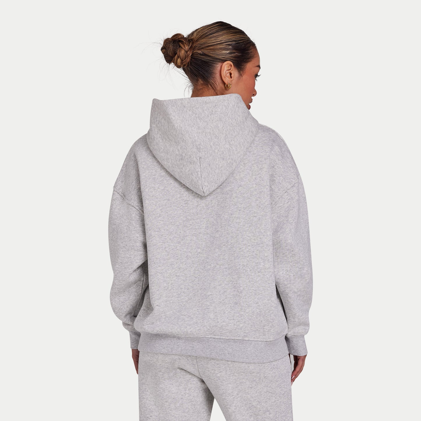 Womens Collective Hoodie - Grey Marl