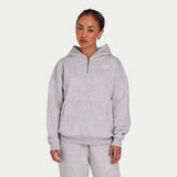 Womens Collective Hoodie - Grey Marl