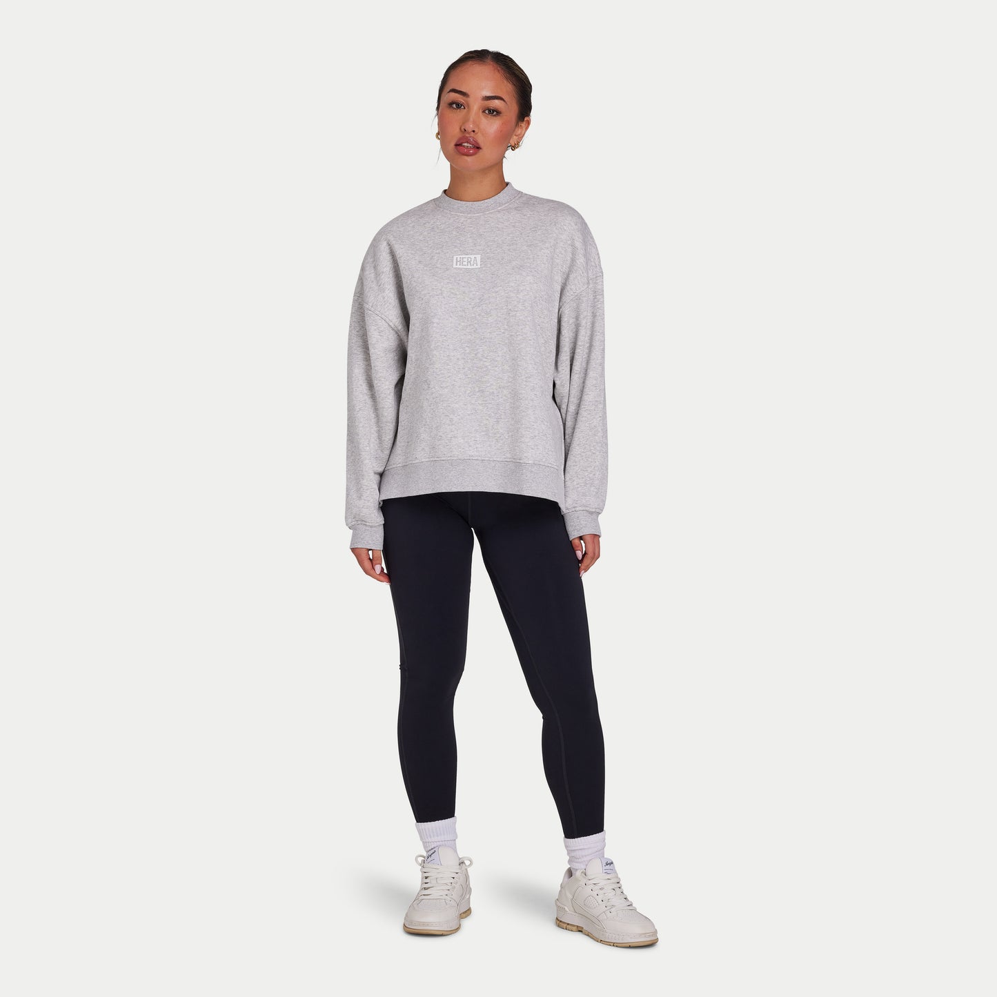 Womens Collective Sweatshirt - Grey Marl