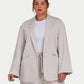 Womens Studio Oversized Blazer