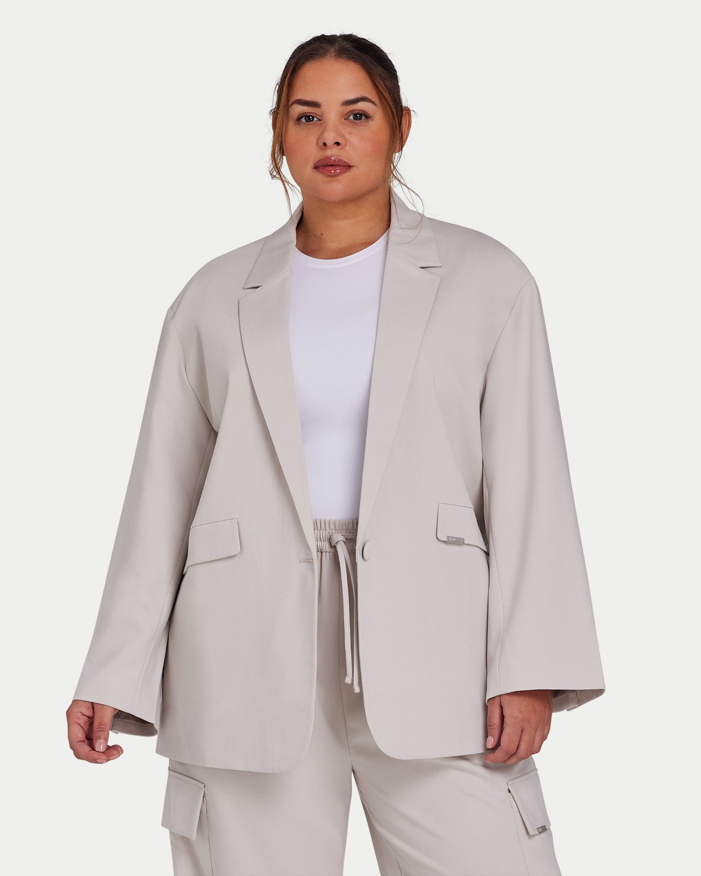 Womens Studio Oversized Blazer